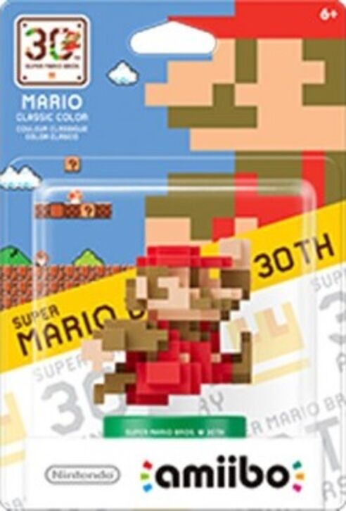 30th Anniversary Mario Amiibo - Classic Colors
