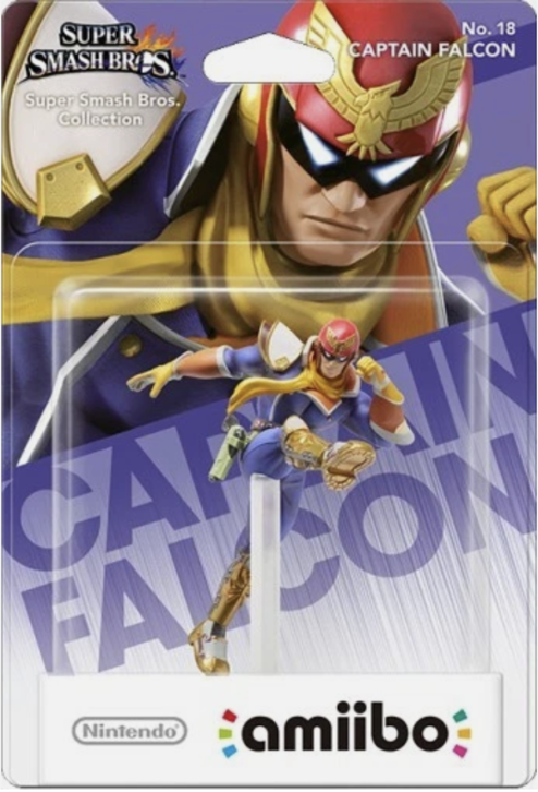 Captain Falcon Amiibo - Super Smash Bros. Collection