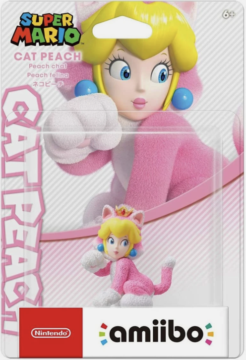 Cat Peach Amiibo - Super Mario Collection