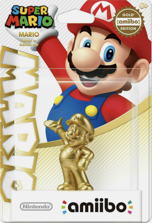 Mario (Gold) Amiibo - Super Mario Collection