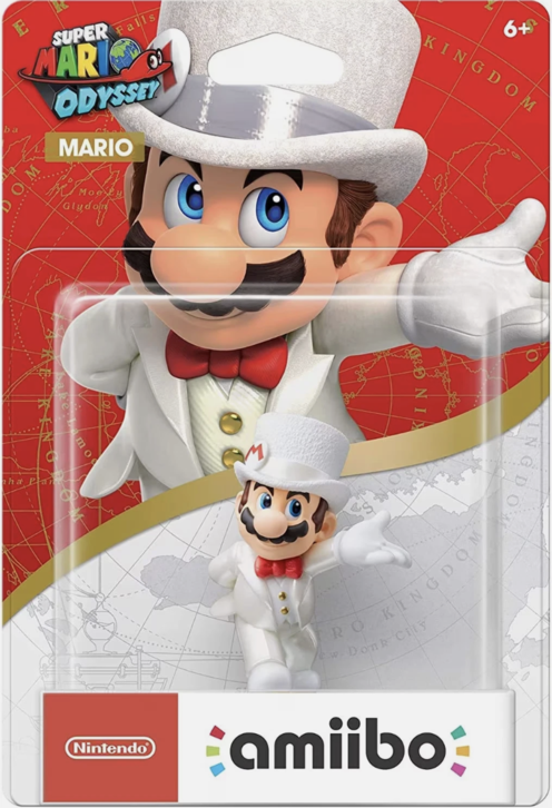 Mario (Wedding) Amiibo - Super Mario Odyssey Collection