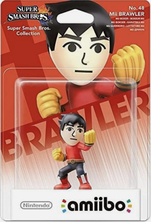 Mii Brawler Amiibo - Super Smash Bros. Collection