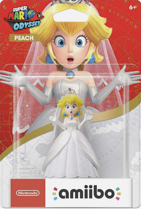 Peach (Wedding) Amiibo - Super Mario Odyssey Collection