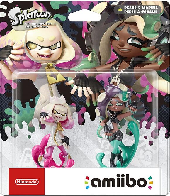 Pearl & Marina (Off The Hook) Amiibo 2 Pack - Splatoon Collection