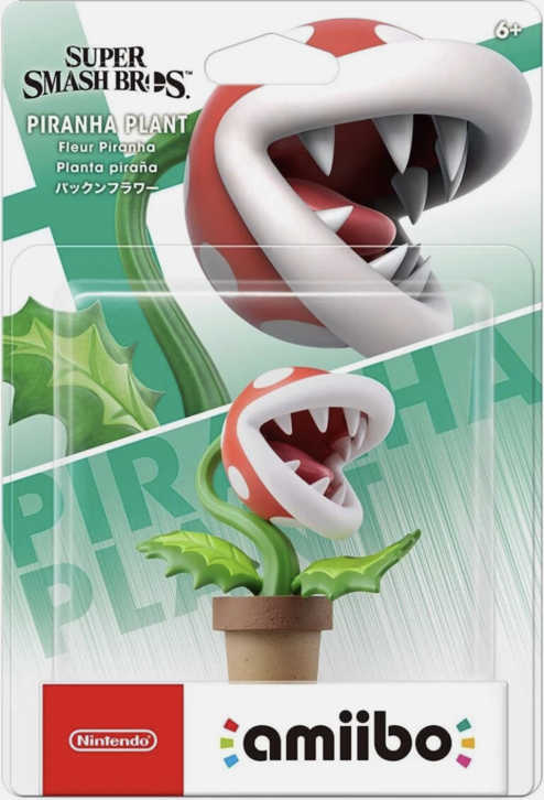 Piranha Plant Amiibo - Super Smash Bros. Collection