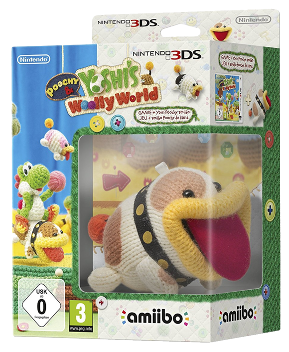 Poochy Amiibo - Yoshi's Woolly World Collection