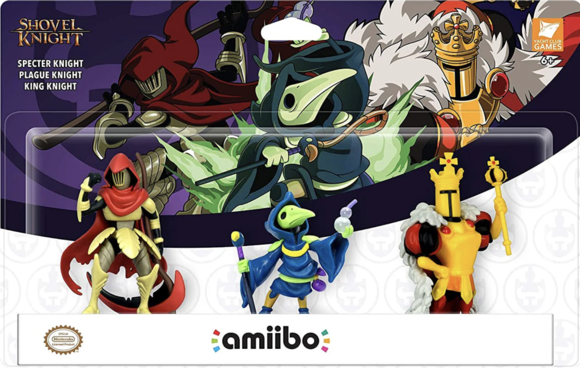 Shovel Knight Treasure Trove Amiibo 3 Pack
