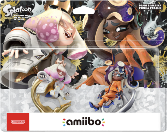 Side Order Set (Pearl & Marina) Amiibo 2 Pack - Splatoon Collection