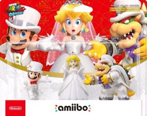 Triple Wedding Set 3 Pack - Super Mario Odyssey Collection