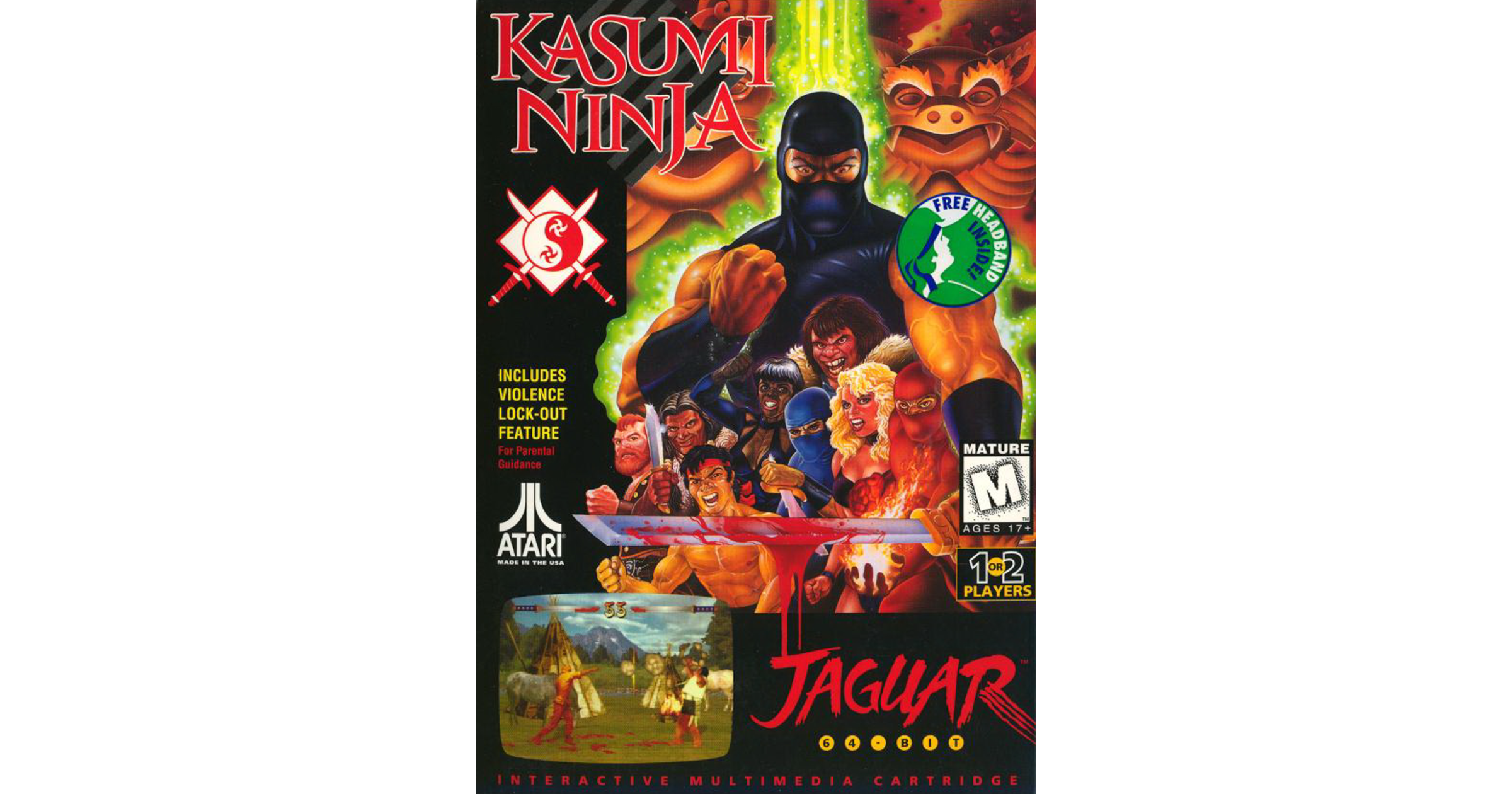Kasumi Ninja / Atari Jaguar (Gebraucht) in Stadel b. Niederglatt für