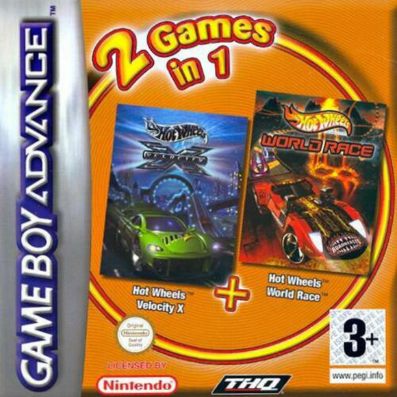 2 Games in 1: Hot Wheels: Velocity X & Hot Wheels: World Race