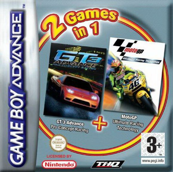2 Games in 1: MotoGP & GT Advance 3: Pro Concept Racing