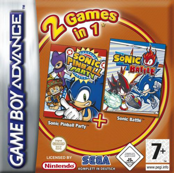 2 Games in 1: Sonic Battle & Sonic Pinball