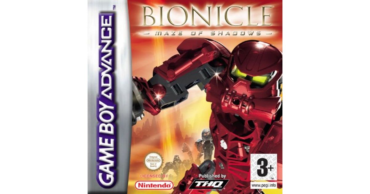 Jeu Bionicle Sur Game Boy Advance / Nintendo DS - Version EUR