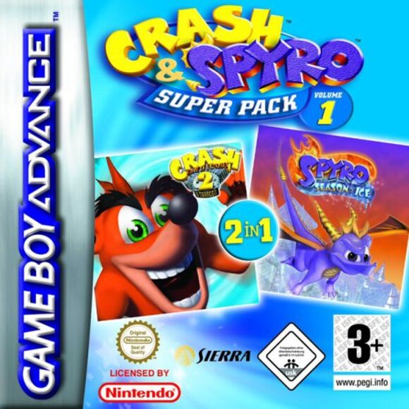 Crash and Spyro Superpack 1