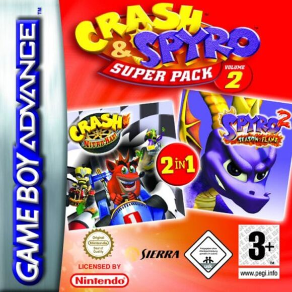 Crash and Spyro Superpack 2