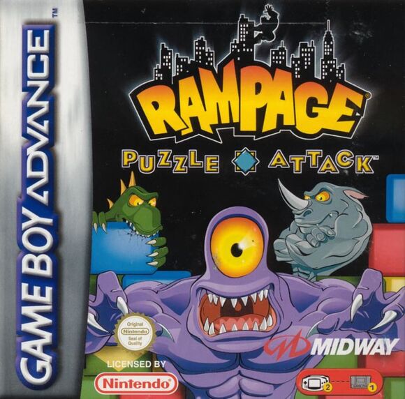 Rampage: Puzzle Attack