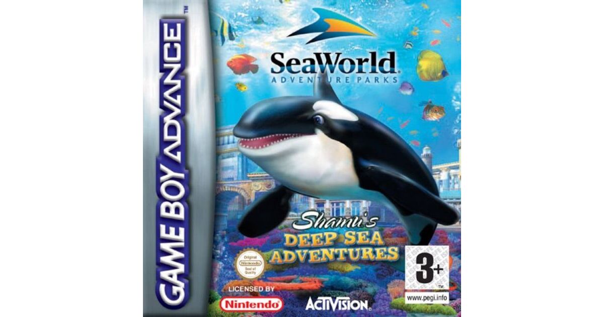 Jeu Game Boy Advance - SeaWorld : Shamu's Deep Sea Adventures - Complet Occasion Bon état