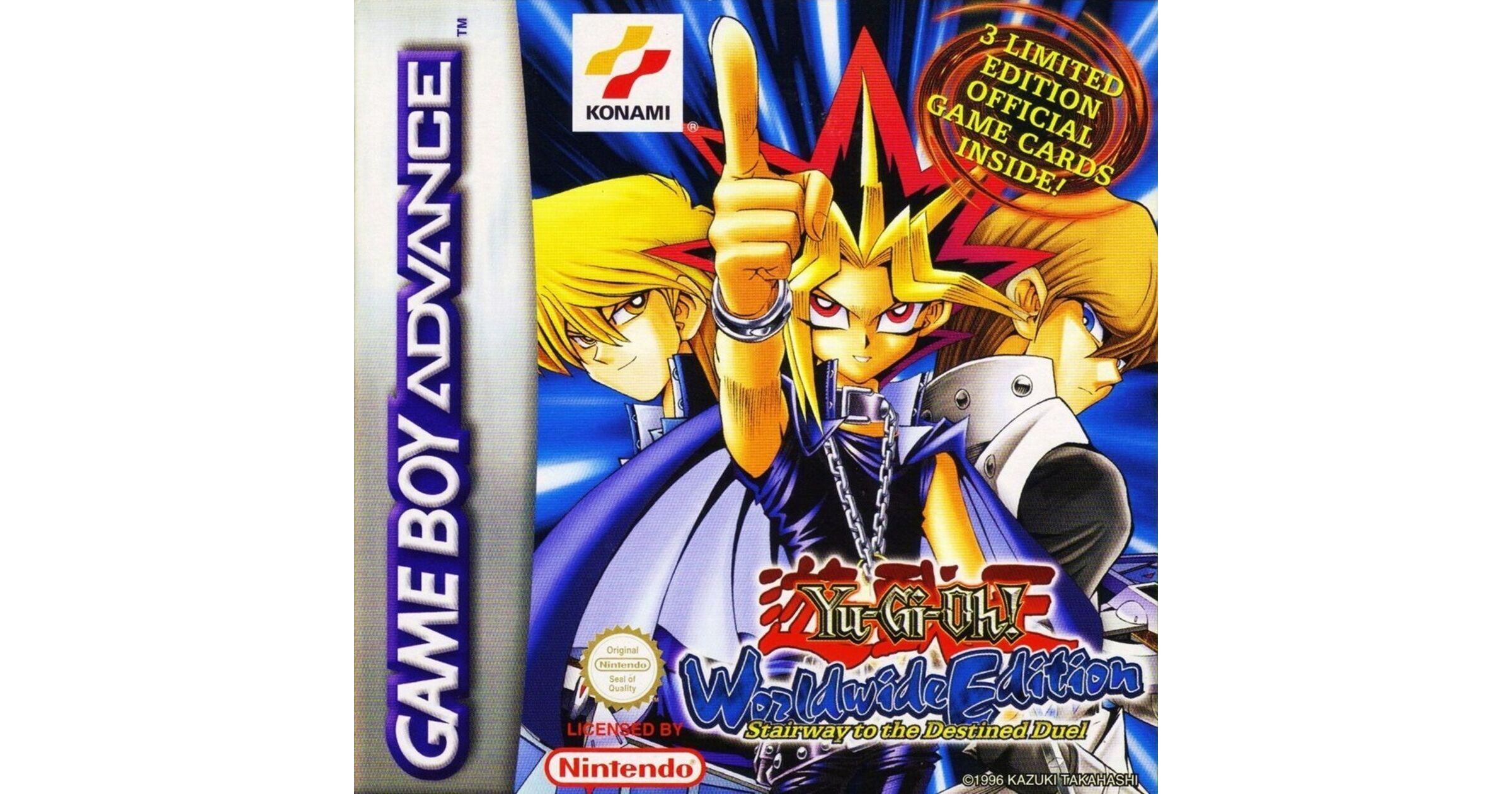 Yu-Gi-Oh! Worldwide Edition: Stairway to the Destined Duel (Game Boy  Advance)