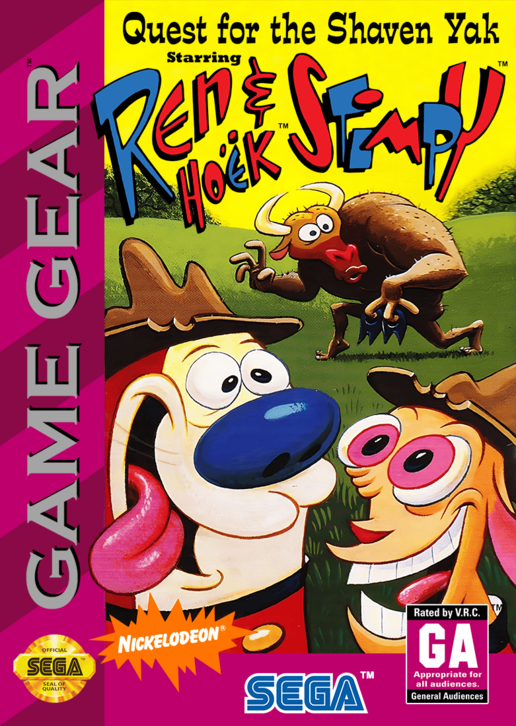 Quest for the Shaven Yak Starring Ren & Stimpy