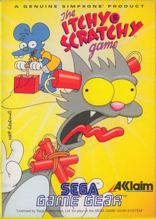 The Itchy and Scratchy Game