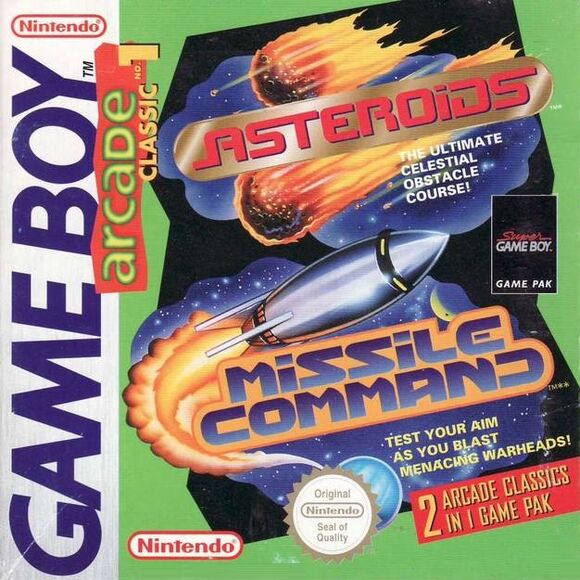 Arcade Classic 1: Asteroids and Missile Command