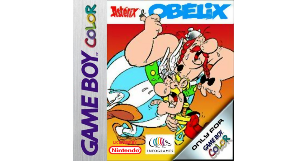 Astérix & Obelix – Jeu Game Boy Color – Complet – Fabriqué En France