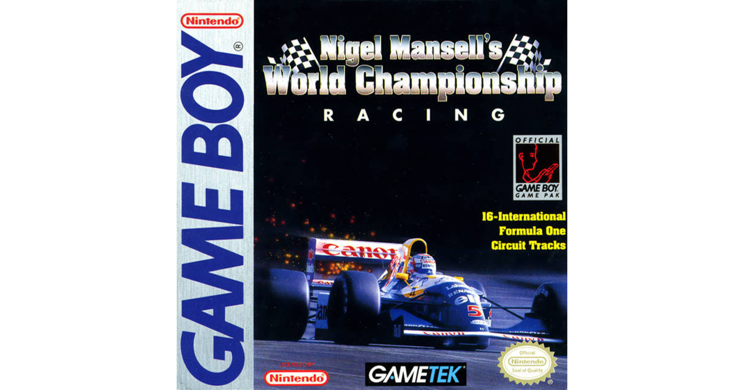 Nigel Mansell's World Championship Racing (Game Boy)