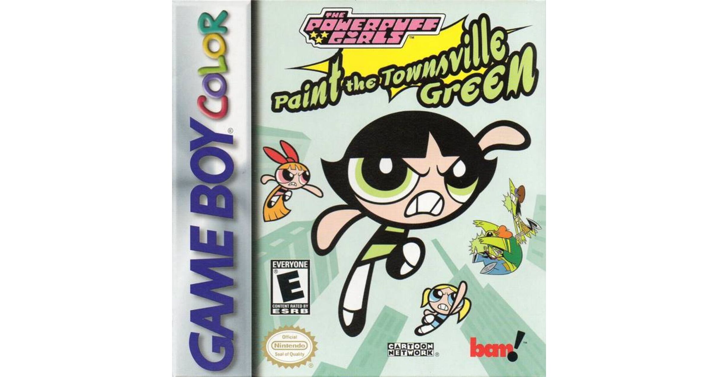Powerpuff Girls Paint the Townsville Green (Game Boy Color)