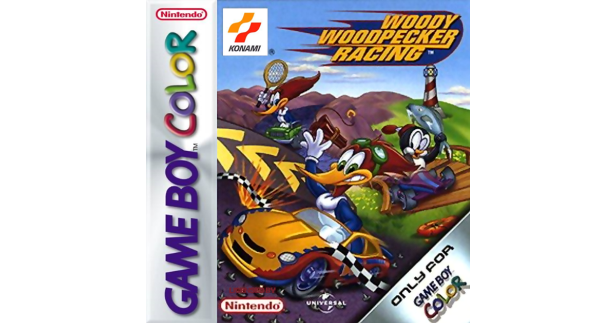 Woody Woodpecker Racing (Game Boy Color)