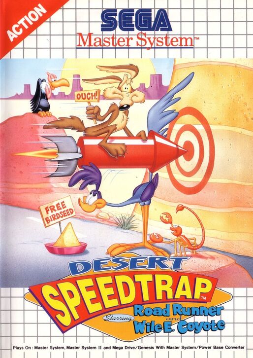 Desert Speedtrap Starring Road Runner and Wile E. Coyote