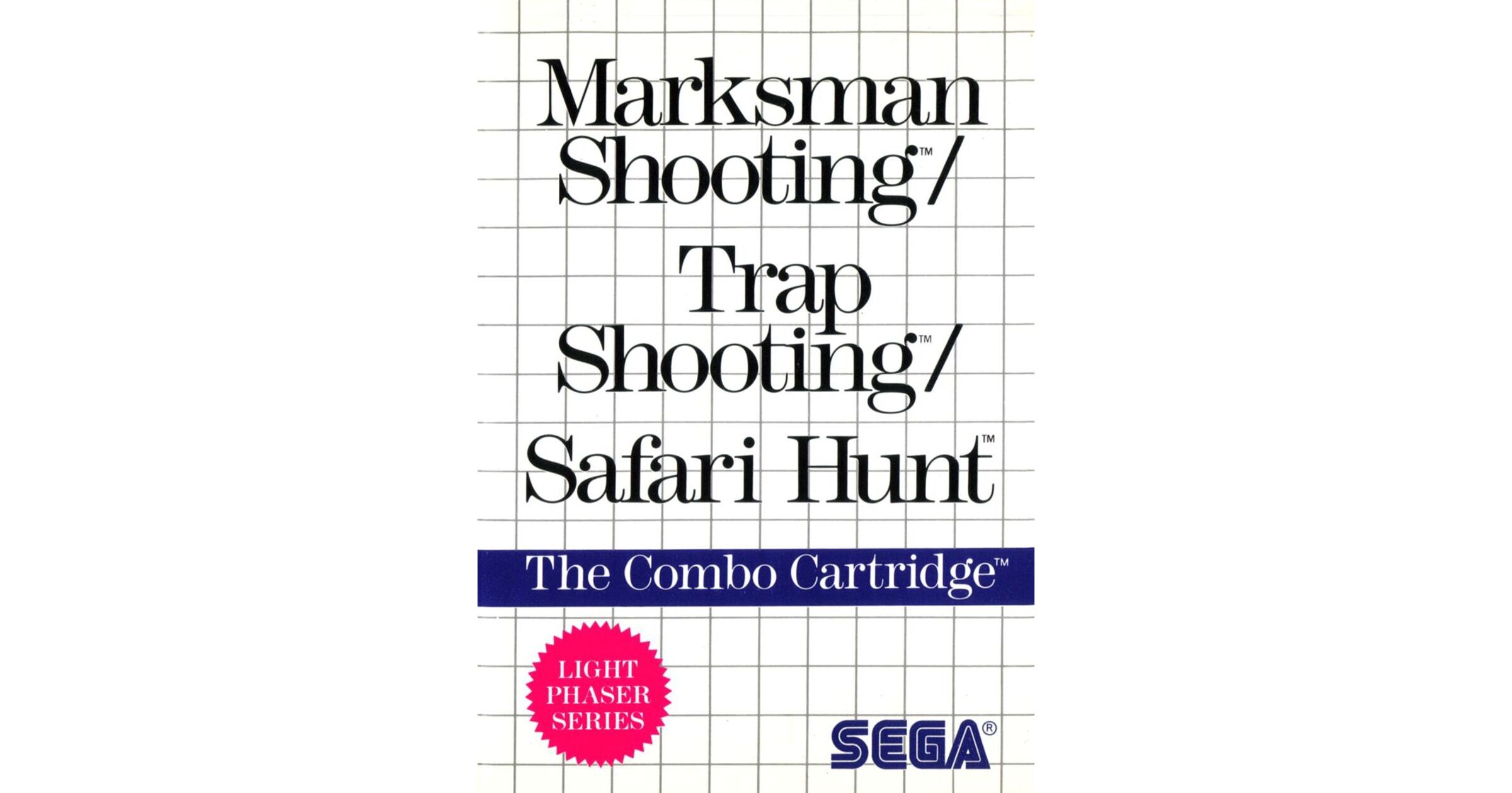 Marksman Shooting / Trap Shooting / Safari Hunt - Sega Master System - PEGI 16 - Complet