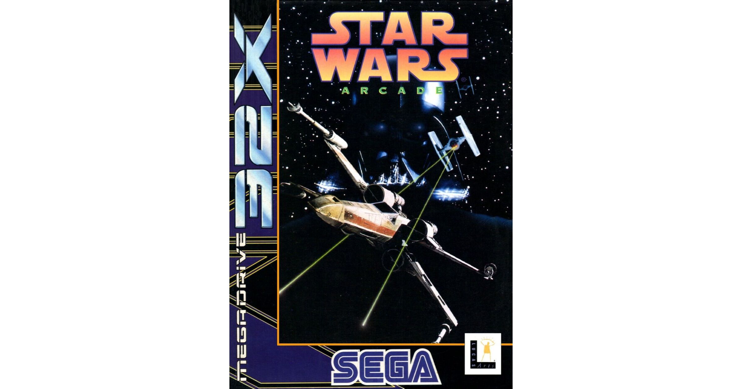 Sega 32x : Star Wars Arcade Japones Com Caixa E Berço