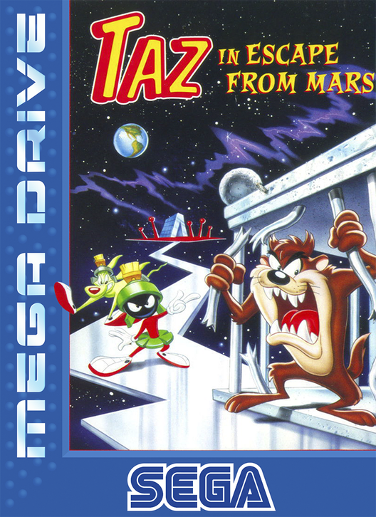 Taz in Escape from Mars