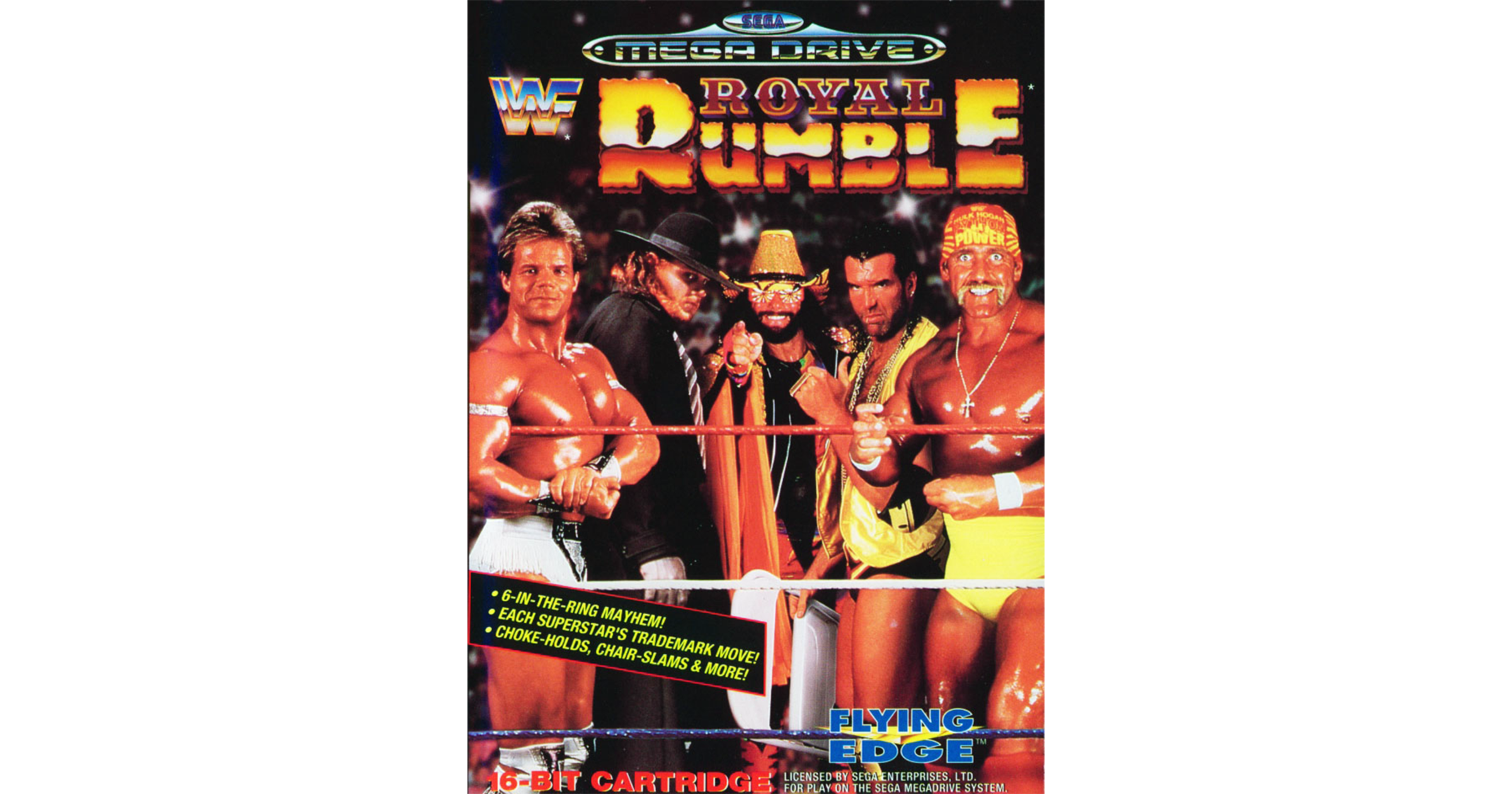 WWF Royal Rumble Wrestling Sega Mega Drive (Gebraucht) in Steinach für