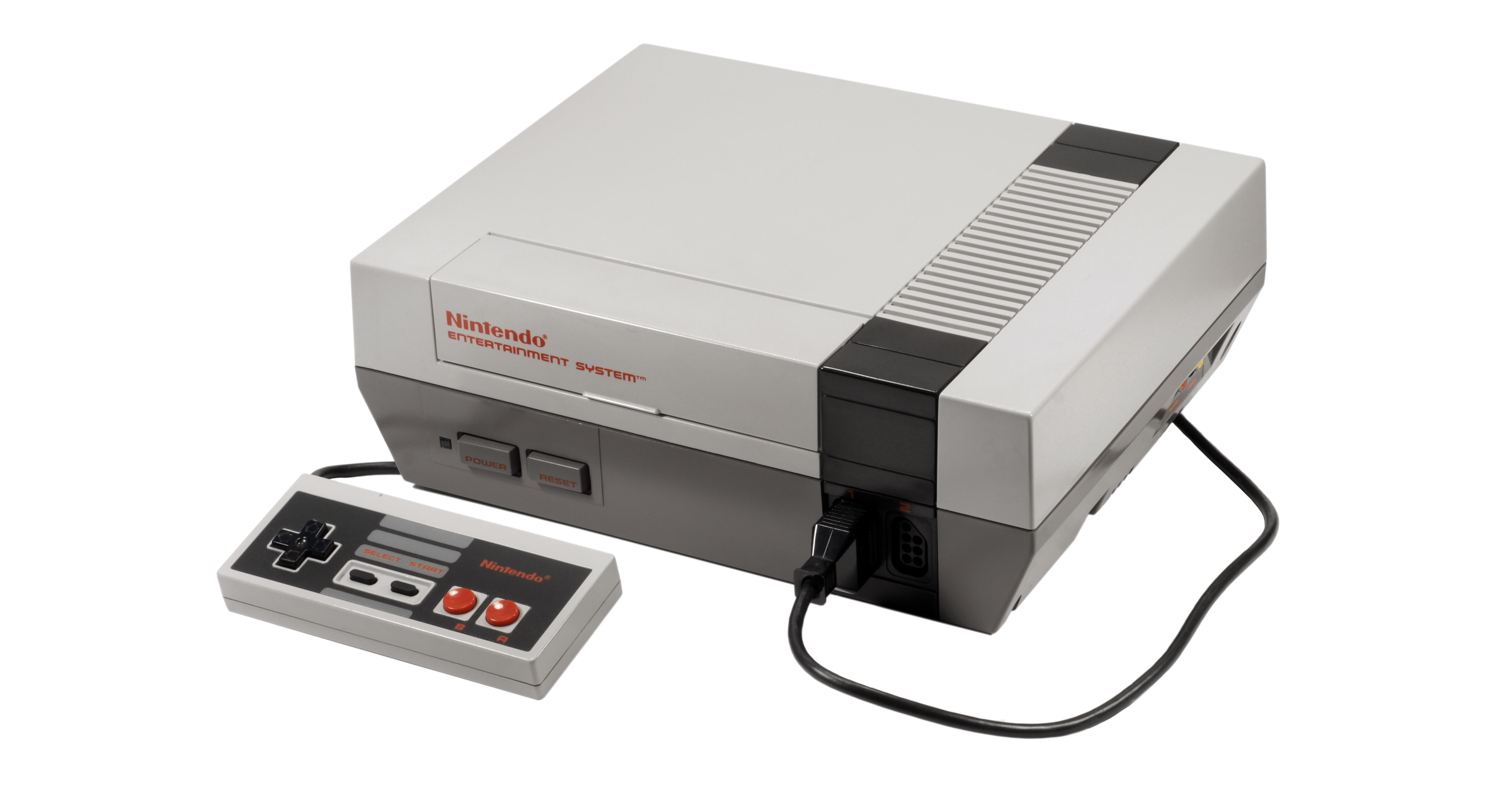 Nintendo Entertainment System (NES) Console & Official Controller