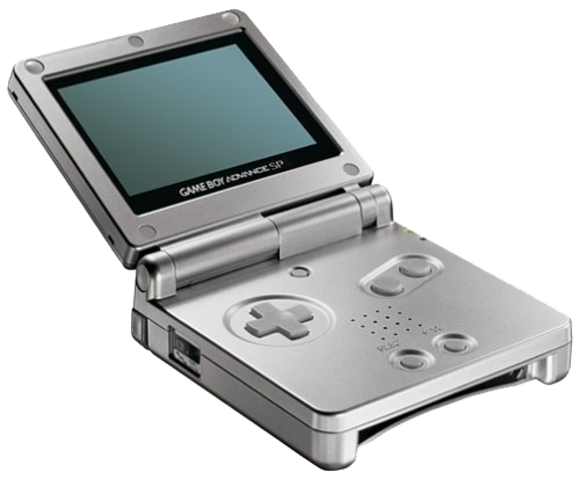 Nintendo Game Boy Advance SP Console [Platinum/Silver]
