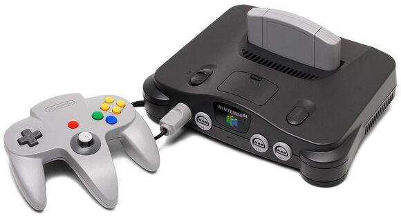 Nintendo 64 Console & Official Controller [Charcoal Grey]
