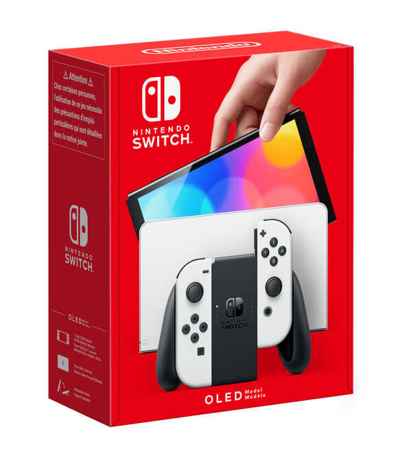 Nintendo Switch OLED Console [White]
