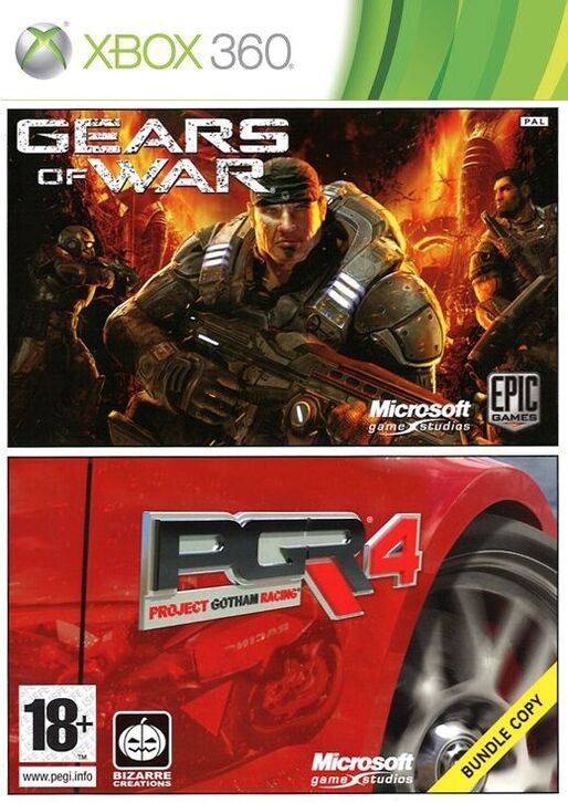 Gears of War + Project Gotham Racing 4 Double Pack