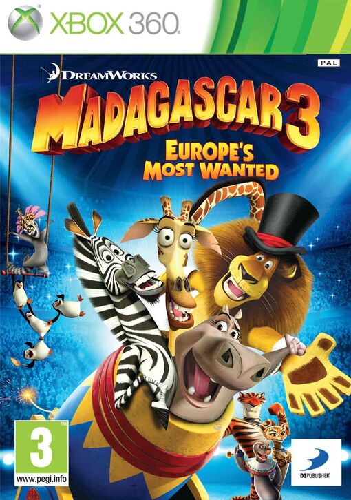 Madagascar 3: Europe's Most Wanted
