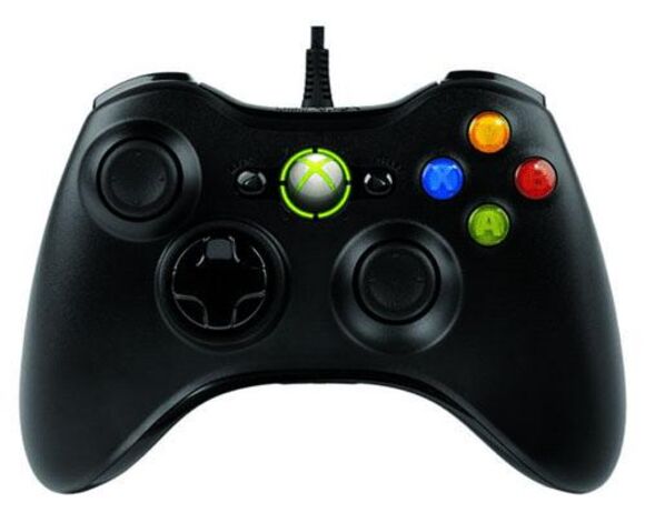 Official Xbox 360 Wired Controller - Black