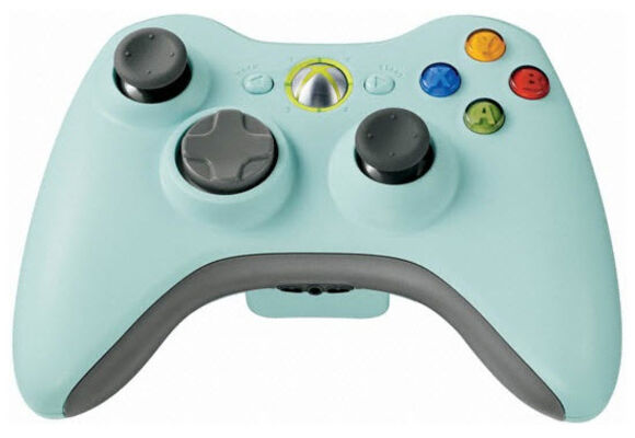 Official Xbox 360 Wireless Controller - Light Blue