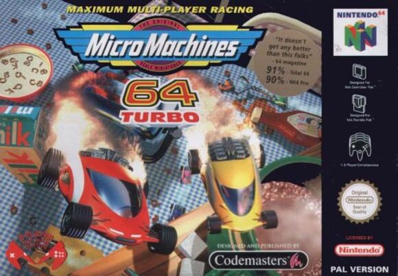 Micro Machines 64 Turbo