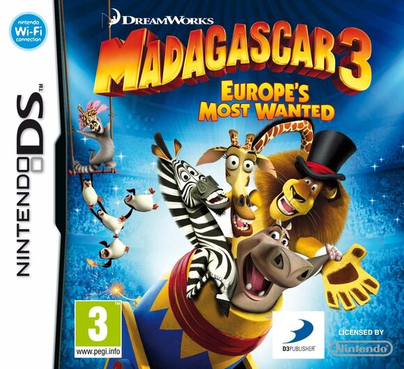 Madagascar 3: Europe's Most Wanted