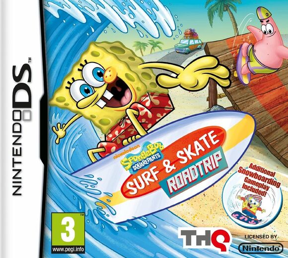 SpongeBob Squarepants: Surf + Skate Roadtrip