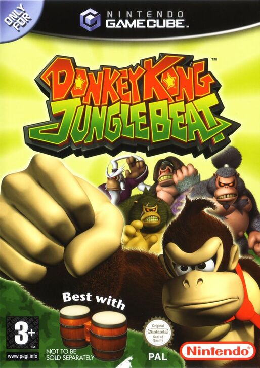 Donkey Kong: Jungle Beat [Includes Boxed Bongos]