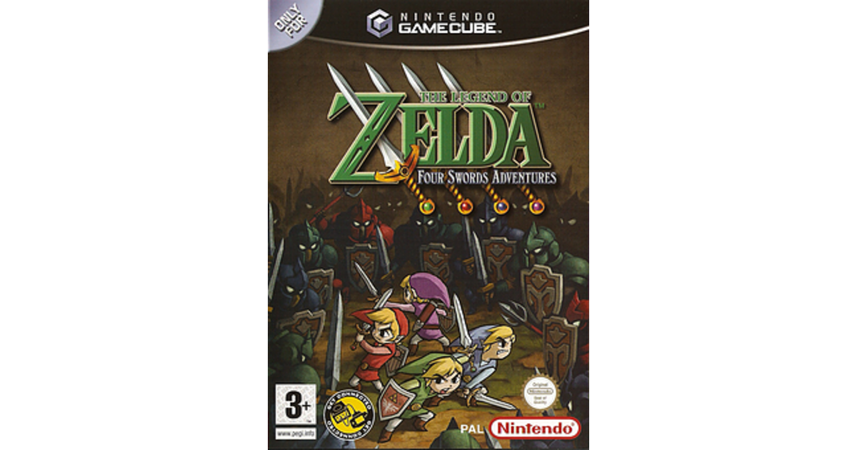 The Legend Of Zelda Four Swords Gamecube thegameworld.co.uk