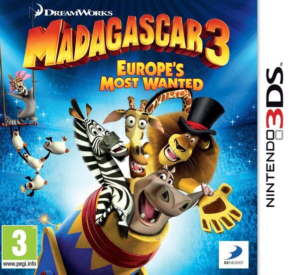 Madagascar 3: Europe's Most Wanted