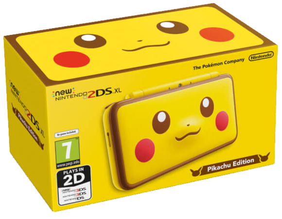 New Nintendo 2DS XL Console [Pikachu Edition]